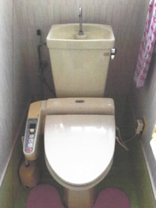 家族のための快適トイレ完成しました！01